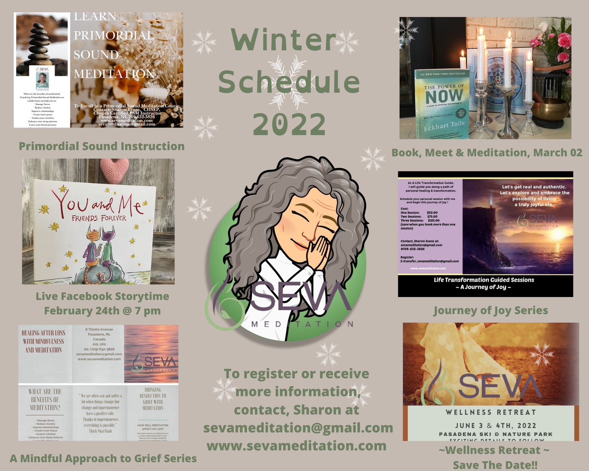 ~ Winter 2022 Schedule of Events ~