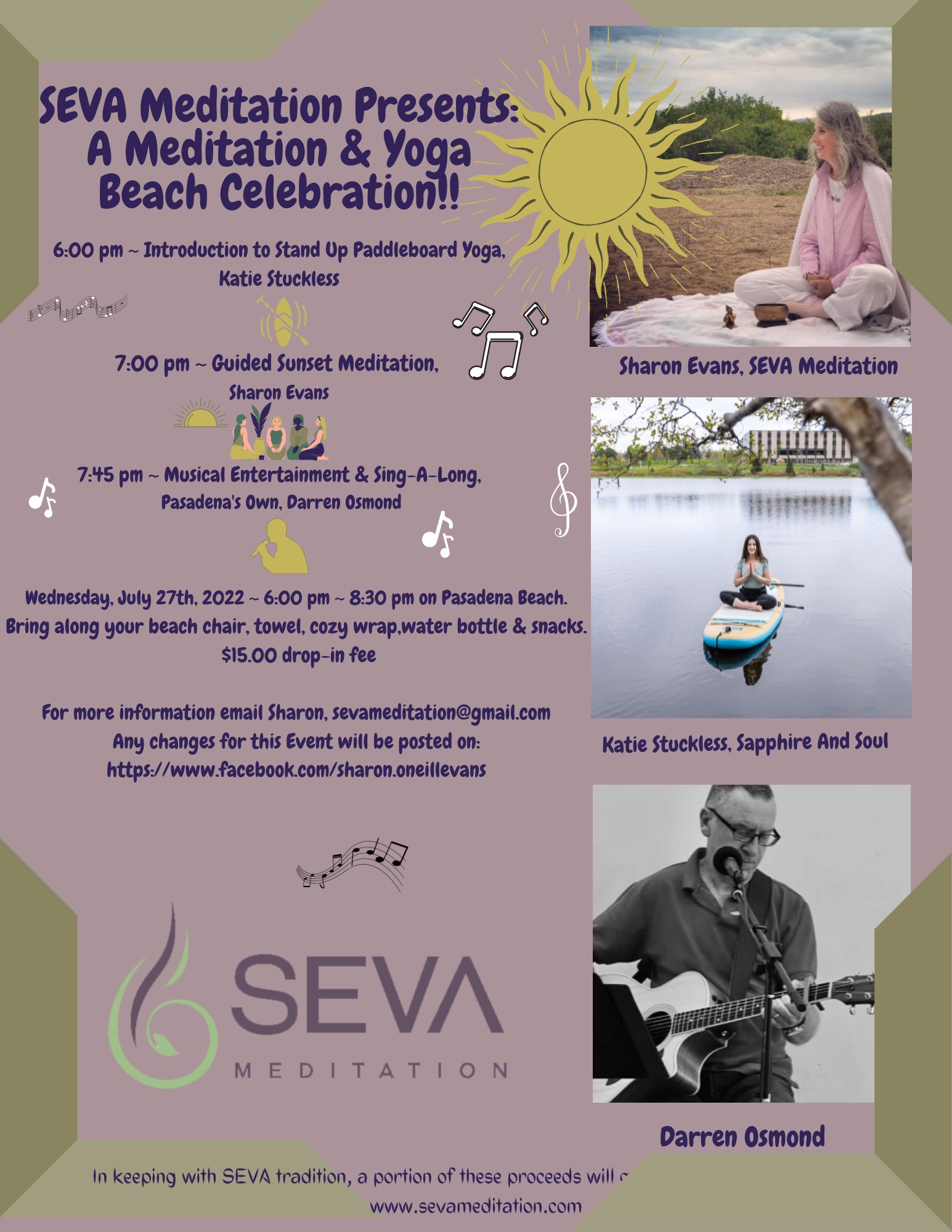 A Meditation & Yoga Beach Celebration!