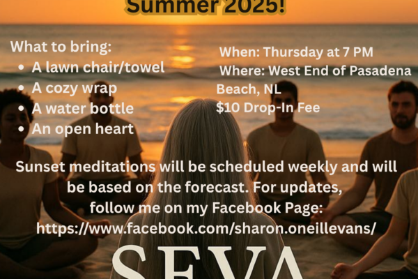 ☀️ Soak up the Sun and Stillness ~ Guided Sunset Meditations return in June, 2025 at SEVA Meditation! 🌞